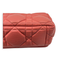 Caro Shoulder Bag Small Pink in Lambskin, Gold hardware