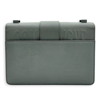 30 Montaigne Shoulder Bag 30 Grey in Calfskin, Monochrome hardware