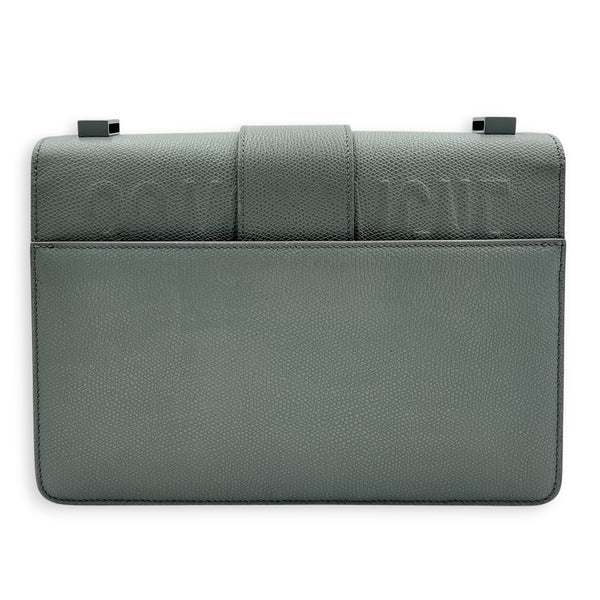 30 Montaigne Shoulder Bag 30 Grey in Calfskin, Monochrome hardware