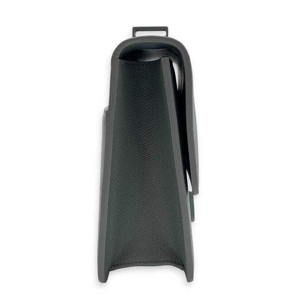 30 Montaigne Shoulder Bag 30 Grey in Calfskin, Monochrome hardware
