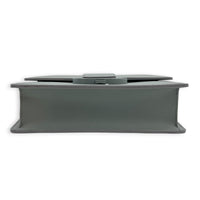 30 Montaigne Shoulder Bag 30 Grey in Calfskin, Monochrome hardware