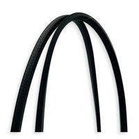 Artois GM Black Tote Bag in Coated Canvas, Silver hardware