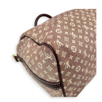 Speedy Bandouliere 30 Mini Lin Idylle Top Handle Bag in Fabric, Gold hardware