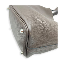 Picotin 18 Café Top Handle Bag in Clemence, Palladium hardware