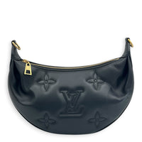 Over The Moon Bubblegram Shoulder Bag in Calfskin, Gold hardware