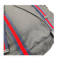 Sherry Backpack Black in Nylon, Gold hardware