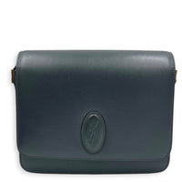 Le 61 Crossbody Bag Small Black in Calfskin, Gold hardware