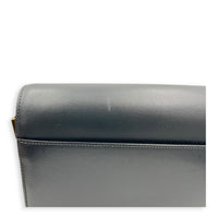 Le 61 Crossbody Bag Small Black in Calfskin, Gold hardware