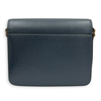 Le 61 Crossbody Bag Small Black in Calfskin, Gold hardware