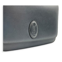 Le 61 Crossbody Bag Small Black in Calfskin, Gold hardware