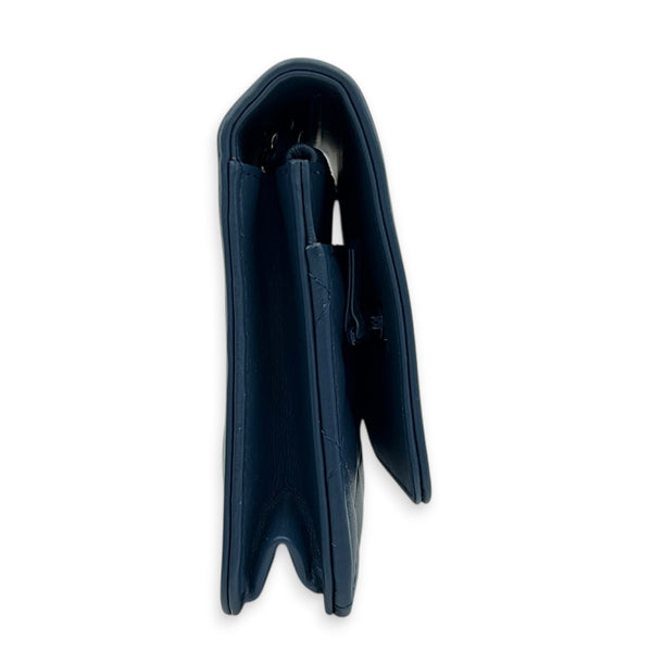 Boy Blue Wallet On Chain in Lambskin, Silver hardware