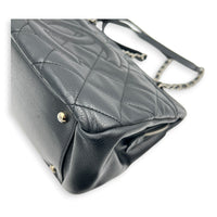 Timeless CC Black Shoulder Bag in Caviar Leather, Silver hardware