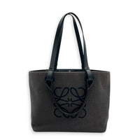 Anagram Tote Bag Black in Canvas