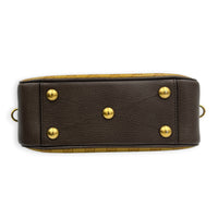 x Adidas Crossbody Bag Brown in Coated Canvas, Gold hardware