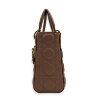Lady Dior My ABCDior Top Handle Bag Small Pink in Lambskin, Gold hardware