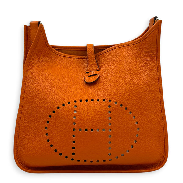 Evelyne III Orange in Clemence, Palladium hardware