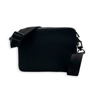 Trio Black Messenger in Monogram Shadow Leather, Gunmetal hardware
