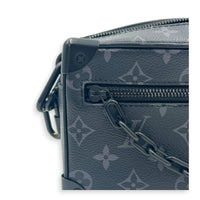 Soft Trunk Monogram Eclipse Shoulder Bag in Monogram Coated Canvas, Black hardware