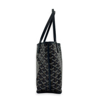 Anjou Tote Bag Mini Blue in Coated Canvas