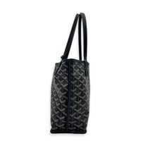 Anjou Tote Bag Mini Blue in Coated Canvas
