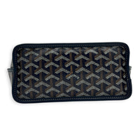 Anjou Tote Bag Mini Blue in Coated Canvas