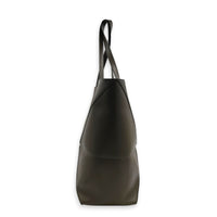 Puzzle Fold Tote Bag Medium Green in Calfskin, Gold hardware