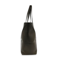 Puzzle Fold Tote Bag Medium Green in Calfskin, Gold hardware