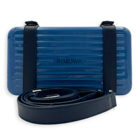 Trunk Shoulder Bag Blue in Others, Silver hardware