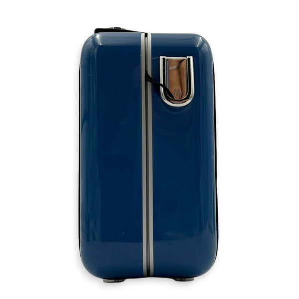 Trunk Shoulder Bag Blue in Others, Silver hardware