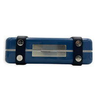 Trunk Shoulder Bag Blue in Others, Silver hardware