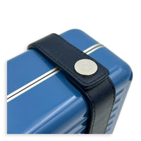 Trunk Shoulder Bag Blue in Others, Silver hardware