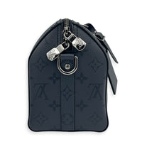 Keepall City Monogram Eclipse Crossbody Bag in Monogram Coated Canvas, Silver hardware