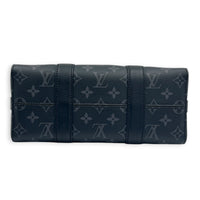 Keepall City Monogram Eclipse Crossbody Bag in Monogram Coated Canvas, Silver hardware