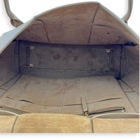 Arco Brown Shoulder Bag in Calfskin,  hardware