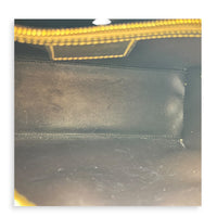 Lady Dior Gradient Micro Cannage Top Handle Bag in Patent Leather, Gold hardware