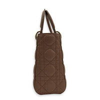 Lady Dior My ABCDior Top Handle Bag Small Pink in Lambskin, Gold hardware