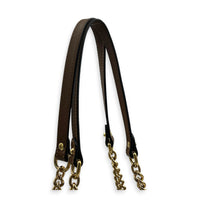 GG Supreme Tote Bag Medium Brown in Coated Canvas, Gold hardware