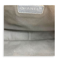 Quilted CC Black (retouched) Shoulder Bag in Calfskin, Ruthenium hardware