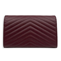 Cassandre Wallet On Chain Red, Gold hardware