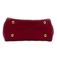 Montaigne Top Handle Bag BB Pink in Monogram Empreinte Leather, Gold hardware