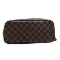 Neverfull Tote Bag PM Damier Ebene in Coated Canvas, Gold hardware