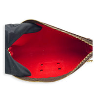 Eva Crossbody Bag Brown in Coated Canvas, Gold hardware
