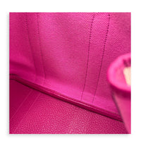 Garden Party 30 Rose Pourpre Toile Tote Bag in Canvas, Palladium hardware