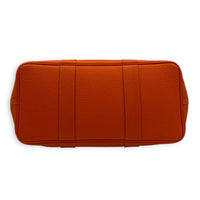 Garden Party 36 Orange Tote Bag in Negoda, Palladium hardware