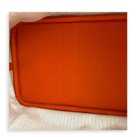 Garden Party 36 Orange Tote Bag in Negoda, Palladium hardware