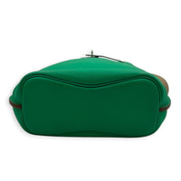 So Kelly Eclat 22 Vert Menthe / Gris Perle Shoulder Bag in Togo, Palladium hardware