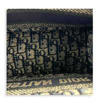Book Tote Small Blue Top Handle Bag in Jacquard
