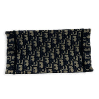 Book Tote Small Blue Top Handle Bag in Jacquard