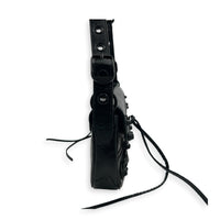 Le Cagole Shoulder Bag Small Black in Calfskin, So Black hardware
