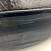 Le Cagole Shoulder Bag Small Black in Calfskin, So Black hardware
